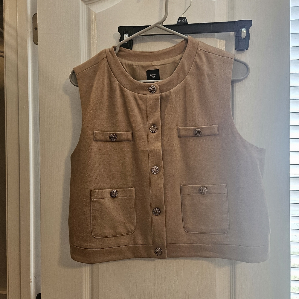 NWOT Autres Filles Lady Jacket Vest
